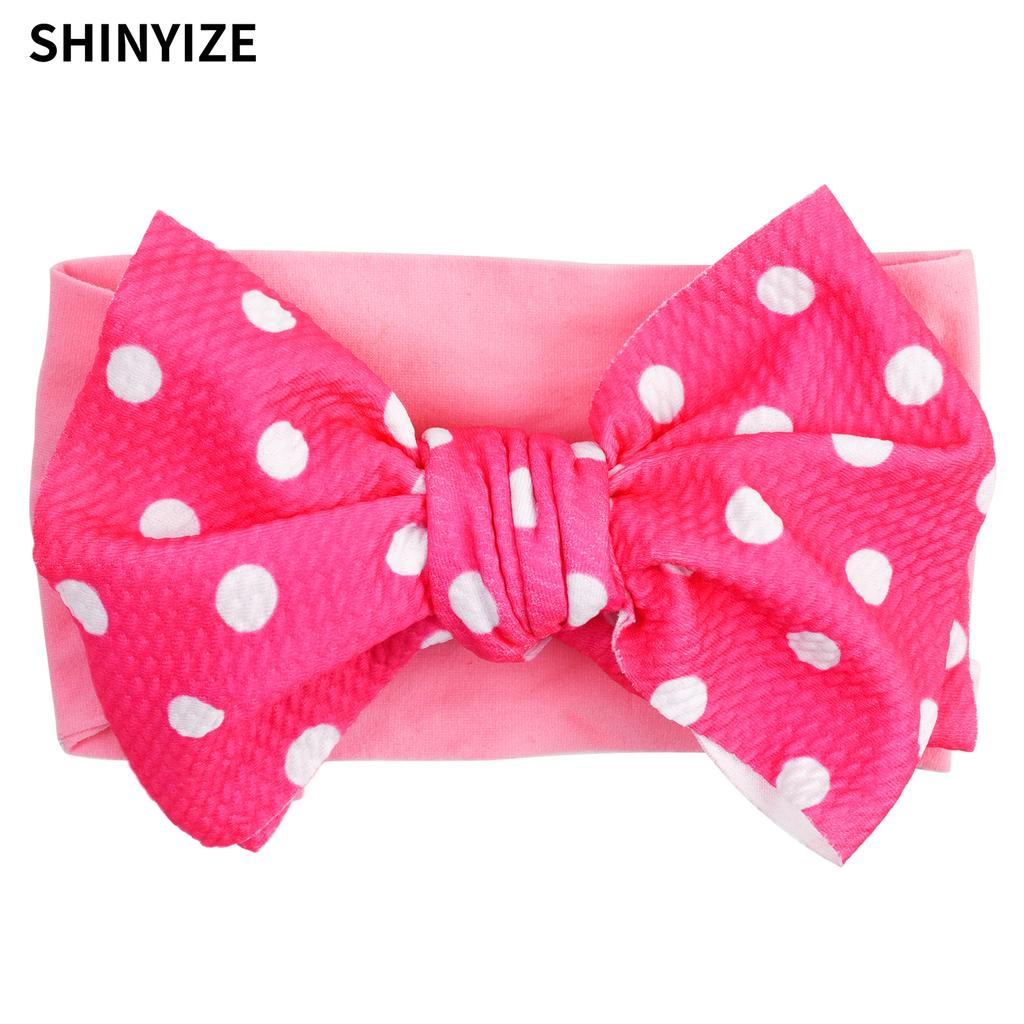 Classic Baby Elastic Skin Friendly 6"Bow Headband Popular Festival Travel Headwear Cute Kids Birthday Party DIY Hair Accessories