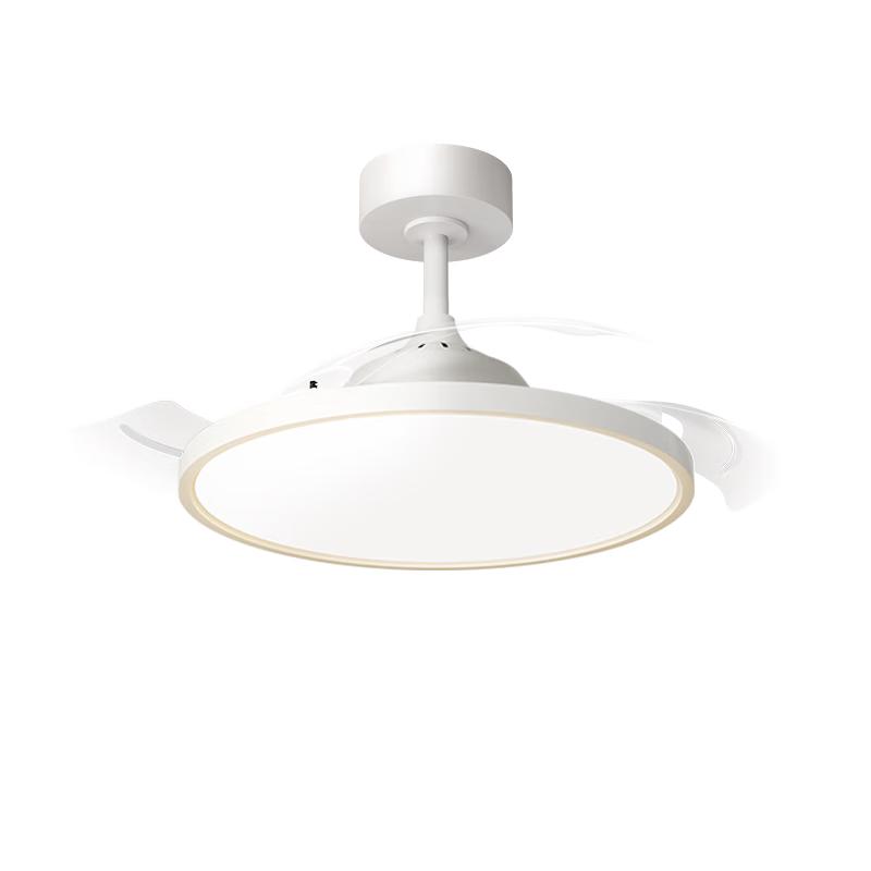 Moonlight Forest Full Spectrum Eye-Care Retractable Ceiling Fan with Light