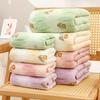 Floral Adult Bath Towel, Spring Ranunculus Bathroom Towel , Coral Absorbent Soft Full , Home Fingertip Towel