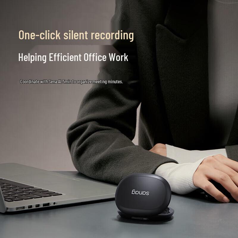 SANAG Z90 Bluetooth Sport Earbuds - Hook-Ear, Noise Cancelling