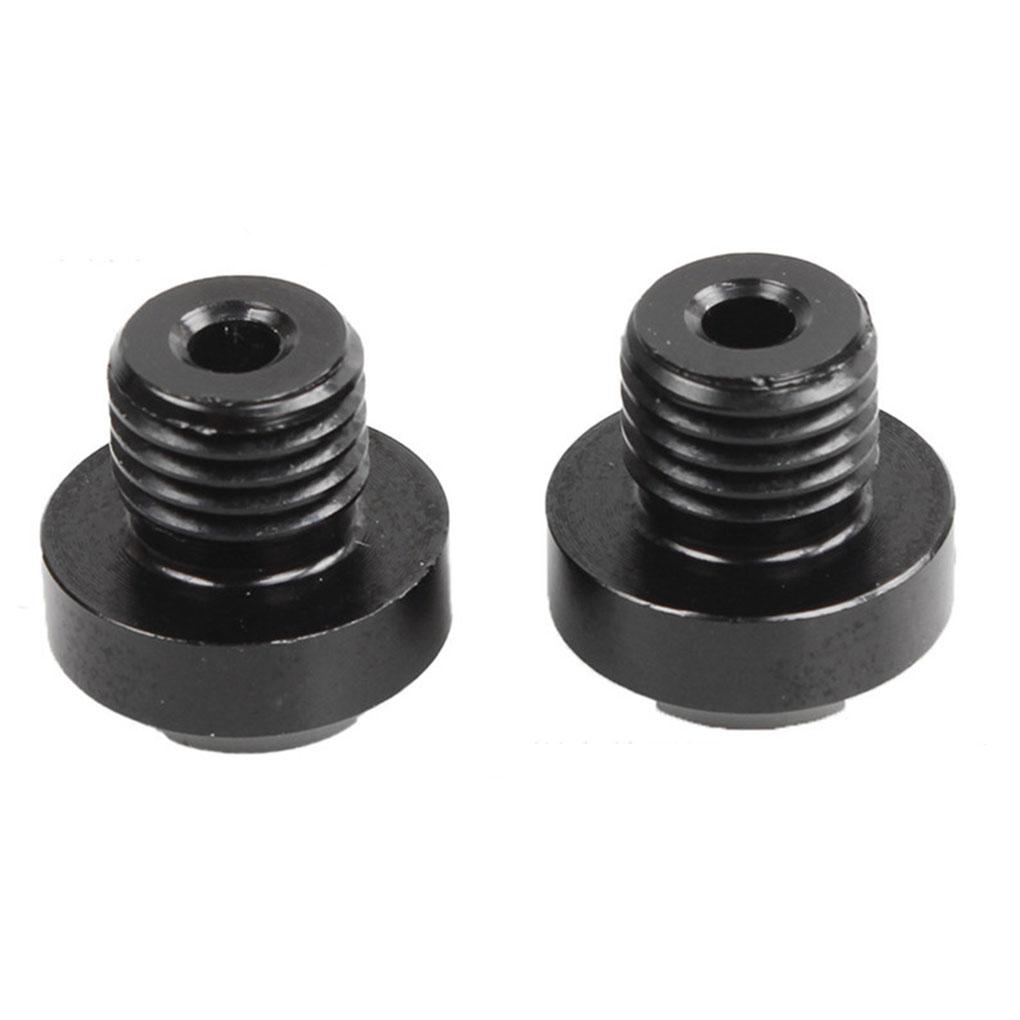 2 adet 10mm Motosiklet CNC Alüminyum Dikiz Aynası Delik Tapası Vidalar Kapaklar Cıvatalar Evrensel E-Bisiklet Motosiklet M10 Ayna Deliği Kapağı