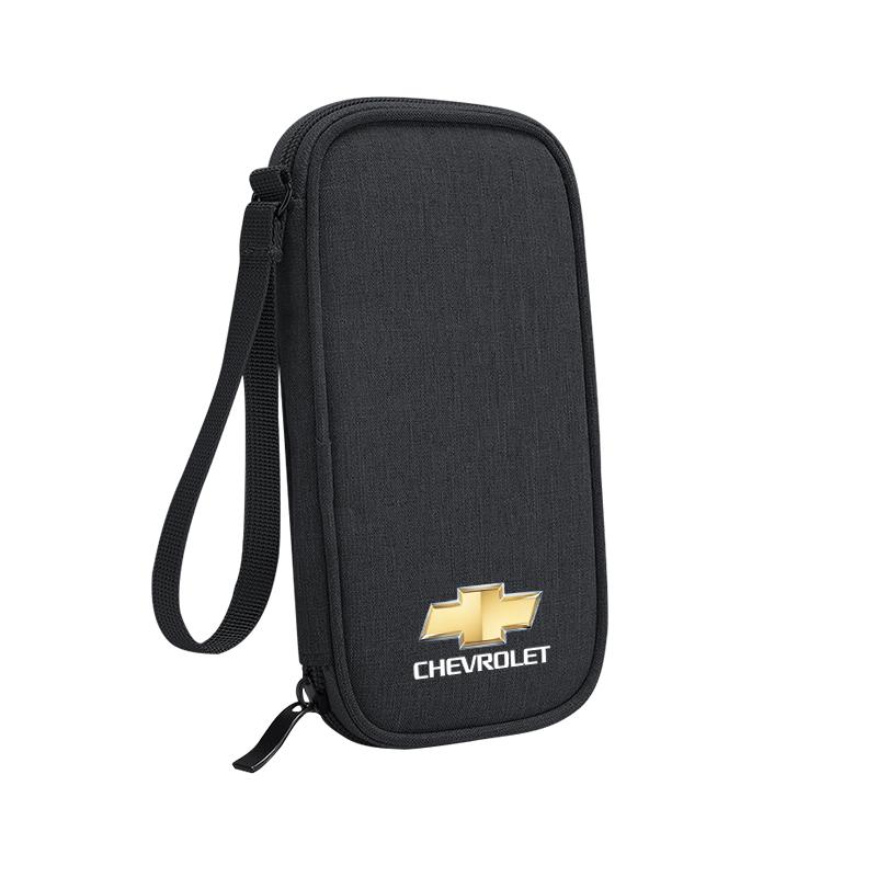 Portable Car Travel Storage Bag Keys Earphone Card Pouch For Chevrolet Cruze Captiva Lacetti Trax Spark Epica Matiz Onix SS Z71