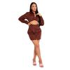 Missy Empire Womens/Ladies Cut Out Mini Shirt Dress