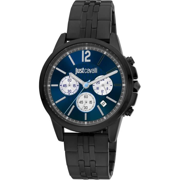 Montre - Just Cavalli - JC1G175M0275 - Quartz - Acier inoxydable - Cadran Bleu