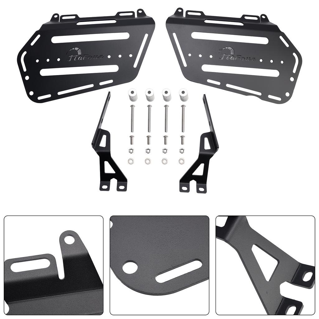Luggage Rack Side Saddle Bag Mount Bracket For Yamaha Tenere Xtz 700 2019-2024