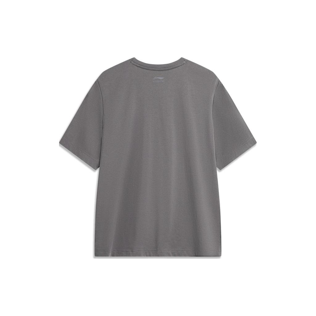 Li Ning Sports Fashion Collection T Shirt Unisex Rattan Umber AHST935-2