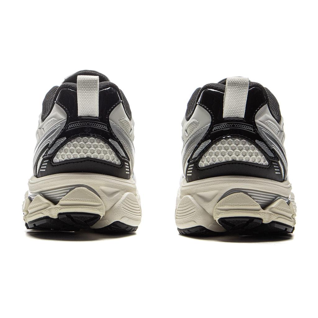 LiNing Cushioning, Slip Resistant, Abrasion Resistant, Rebound Low Top Casual Running Shoes Men's Silver Gray ARXV001-5
