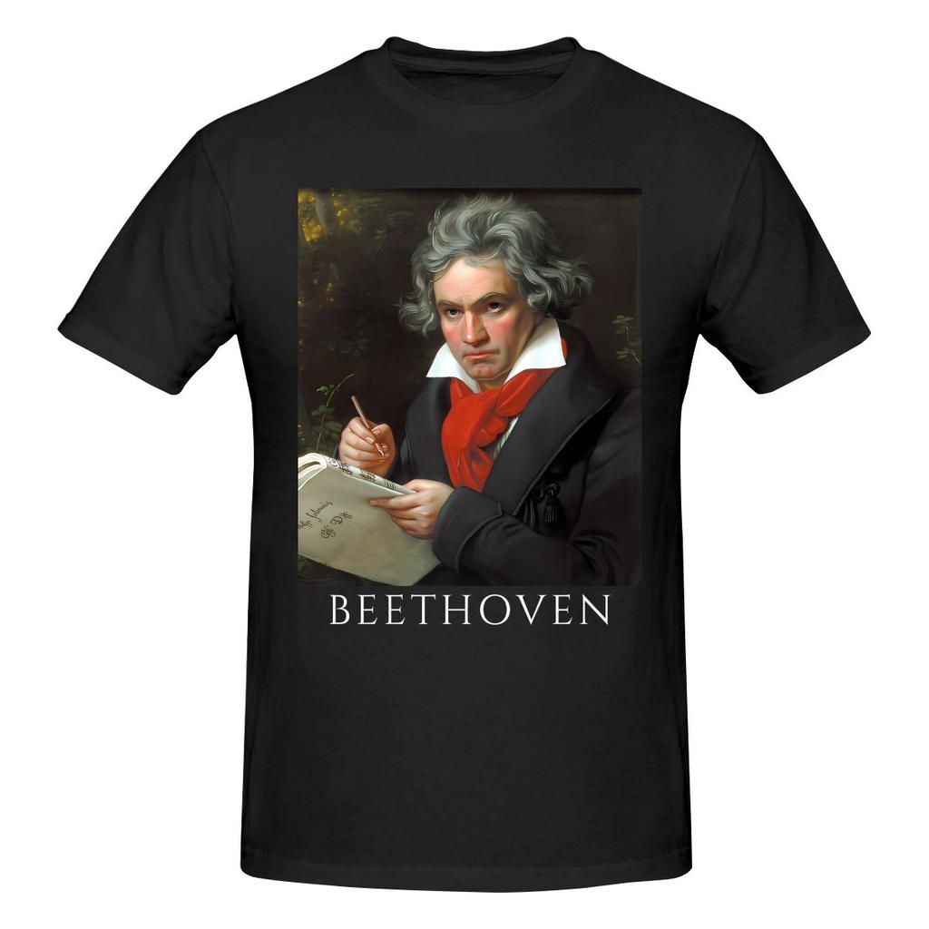 Funny Beethoven Unisexs Printed Tshirt Unisex T Shirtplus Size