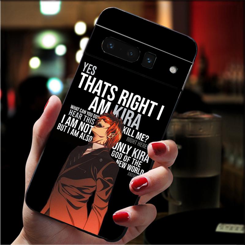 

Phone Case For Google Pixel 10 Pro XL 9 Pro XL 9A 8 7 6 Pro Pixel 8A 7A 6A Pixel 8 7 6 5 Anime Death Note Pixel 10 Pro XL