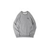 Li Ning Casual Sports Round Neck Pullover Knit Long Sleeve Sweatshirt Men Sweatshirt Light-Gray AWDQB55-3