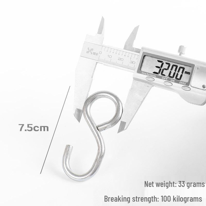 

Dual Row Steel Hook with Hot Plastic Coating for Cargo Binding, Zinc-Plated Tow, Iron, Lifting Hooks for Truck Trailers.