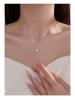 Banyan Tree S925 Silver Four-Leaf Clover Necklace - Elegant Female Design, New Fashion Clavicle Chain