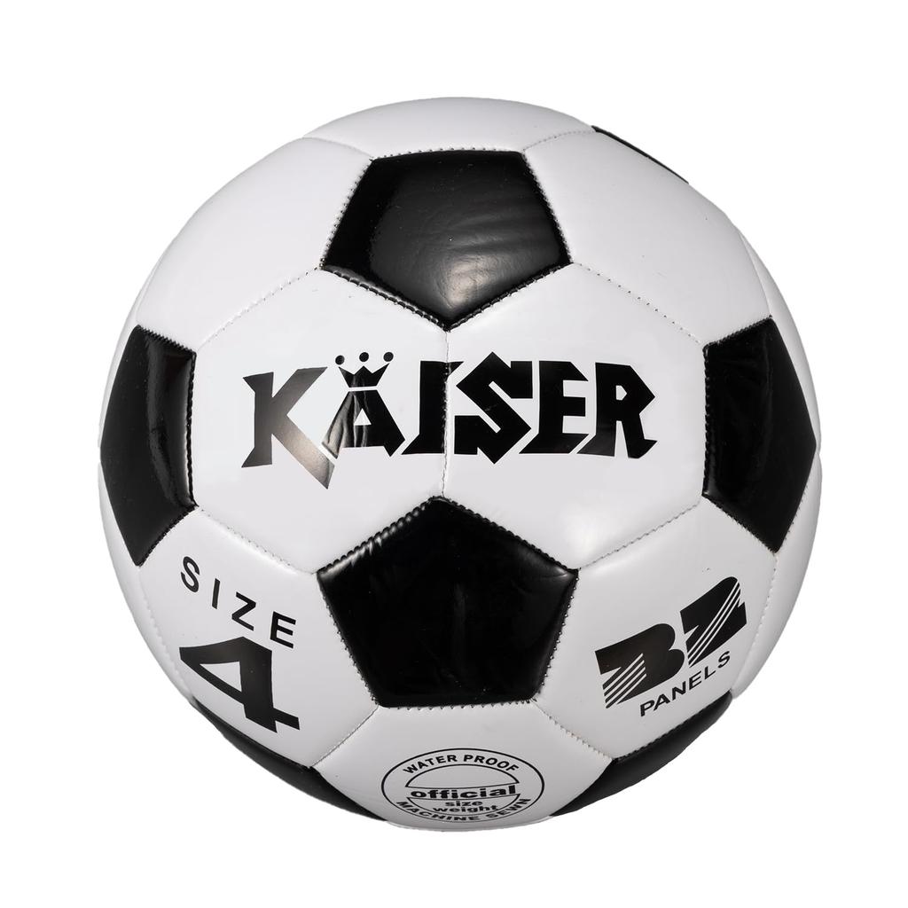 KAISER PVC Fußball Größe 4 Für Grundschüler, Familiensport, KW-140, Training, Freizeit,