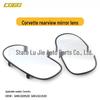 Corvette Rearview Mirror Lens - White GM1320520/GM1321520