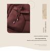 Plus Size Winter Fleece-Lined Cotton Coat for Middle-Aged & Elderly Women