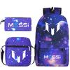 Football Printed Student Backpack Multifunctional Usb Interface Large Capacity Leisure Travel Backpack