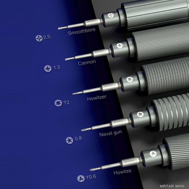 6Piece Screwdriver Kit For Mobile Phone Disassembly Ergonomic Designing And Steel Bits Multiple Function