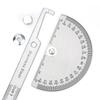 Tyture Goniometer Stainless Steel Protractor Metal Ruler Multi Angle Measuring Ruler Carpentry Tool Angle Meter Angle Finder