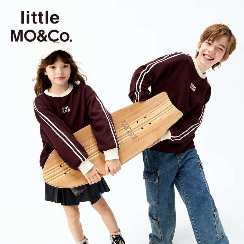 little MO&Co. Parent-Child Unisex Pullover Sweatshirt 130