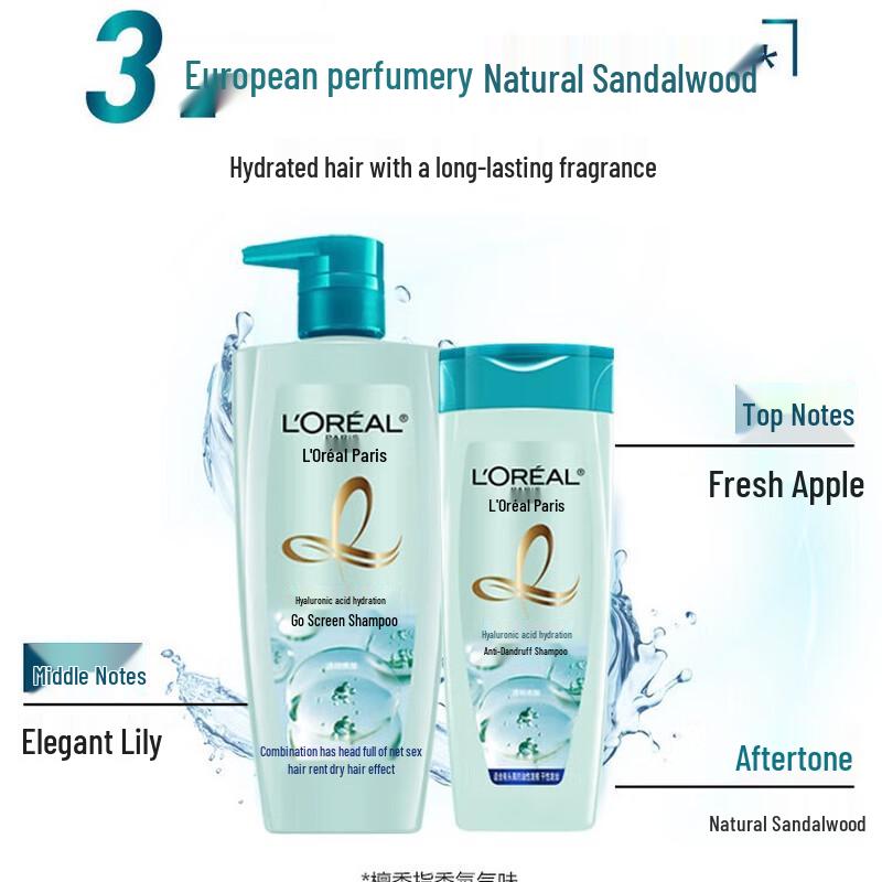 L'Oréal Hyaluronic Acid Hydrating Anti-Dandruff Shampoo