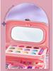 Prinzessin Make-up Set für Mädchen - Kosmetikkoffer mit Lippenstift & Nagellack