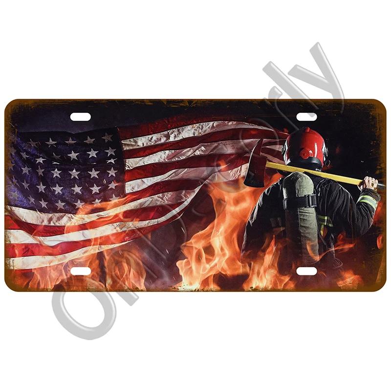 National Flag Tin Sign Plaque | (France/Spain/Germany/Mexico/USA) | Home/Bar/Craft Space Decor