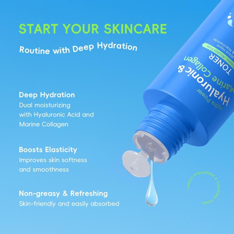 LAIKOU Hyaluronic Collagen Toner 100ml, No Additives