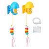 Interactive Cat Toy Bite-Resistant Animals Companion Indoor Kitten Interactive Toy Retractable For Bedroom Study Room Cabinet