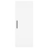 Vidaxl Tall Cabinet, White, 34.5X34X180 Cm, Wood-Based Material