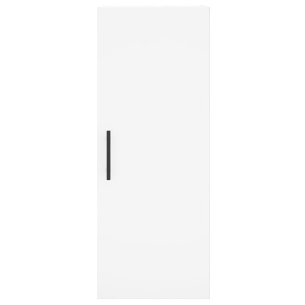 Vidaxl Tall Cabinet, White, 34.5X34X180 Cm, Wood-Based Material