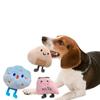 Wear-Resistant Cute Rice Balls Toast  Shape Pets Accessories Cat Toy Dog Chewing Toy Puppy Chew Toy