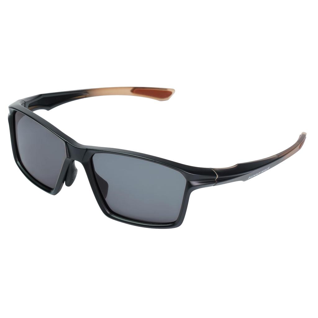 Bunny Walk Polarized Sunglasses Matte Black Clear Brown Smoke BW-025 BW-0252F &