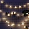 LED Football String Lights - World Cup Theme for Bars, KTV, Restaurants & Competitions