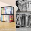 Transparent PVC Storage Box, Toy Storage, Flip Cover and Observation Window, Multi-purpose Organizer Gift Box for Crafts and