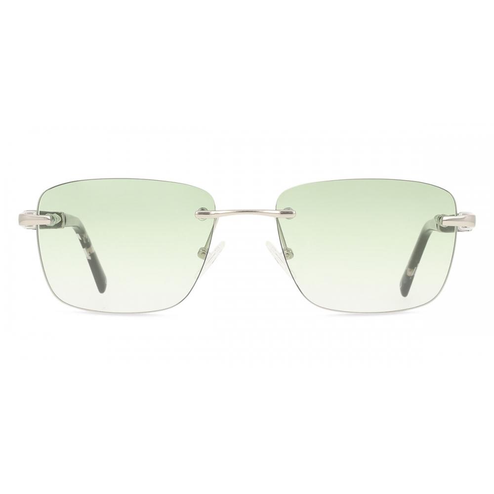 Rimless Square Silver Smartbuy Collection Oasis Jst 163 003 Fashion Unisex Sunglasses