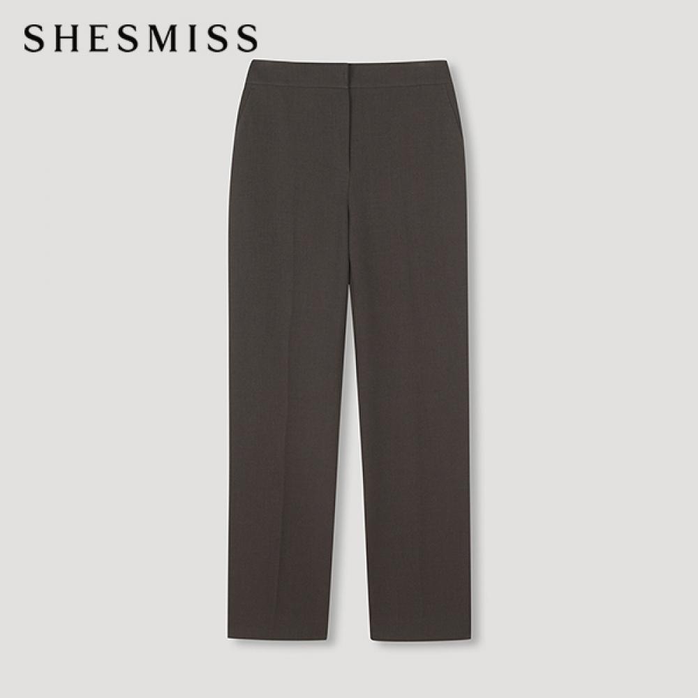 

Она S пропустила Back Banding Solid SlackS SwwSln42060 Мб melange brown/55