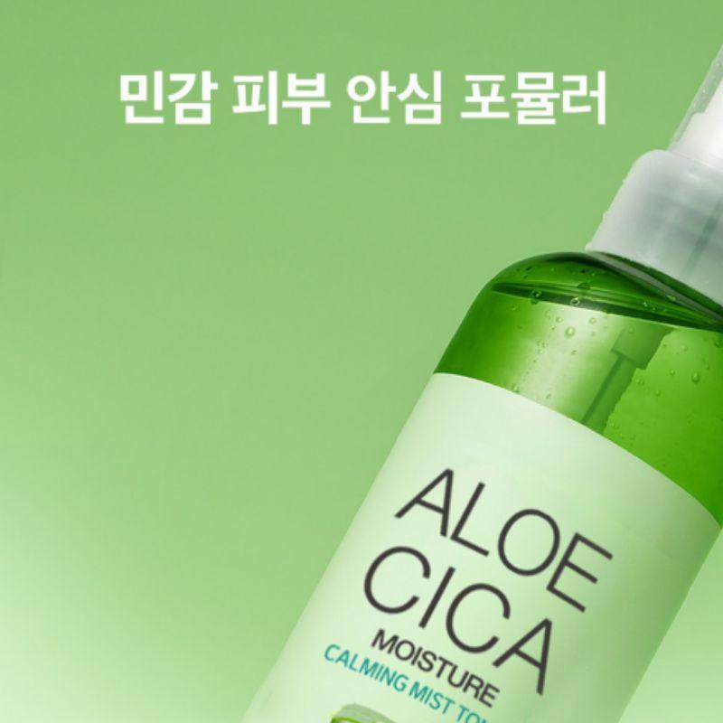 FRUIT OF THE EARTH Aloe Cica Moisture Calming Mist Toner, 1 pc, 250ml