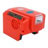 Cordless Power Inverter 200W AC Outlet Type C and USB Port 18V Battery Powered Power Inverter With LED Light for 48 11