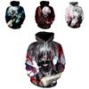 Brin Sweatshirt Unisex Tokyo Ghoul Cosplay Sweater Capuche Sweat Pullover Hoodie