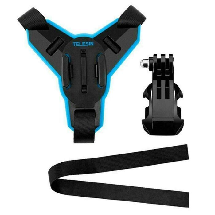 Support De Mentonnière Pour Casque Telesin Pour Gopro Hero 9, 10, 11 Et 12 Pour Sports Nautiques