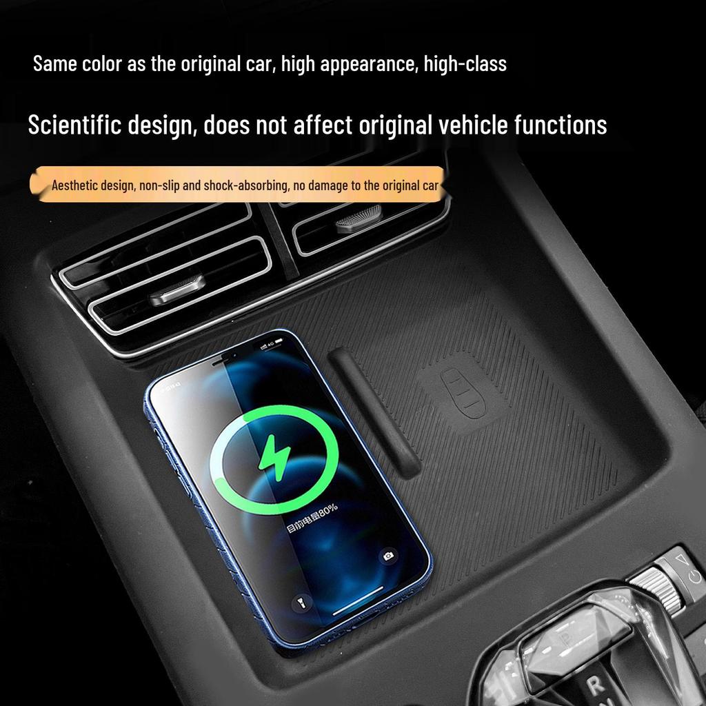 BYD Song Pro Silicone Console Mat with Wireless Charging Anti-Slip Feature