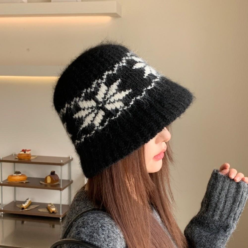 Autumn Winter Beanies Hat Warm Fisherman Cap Fashion Basin Cap for Women