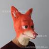 Nick Fox Rabbit Headgear Movie and Animation Live Performance Props Halloween Mask Zootopia