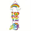 2 Set Celebrate Pride with Colorful Must-Have Party Accessory Rainbow Paper Door Hanging Decorations