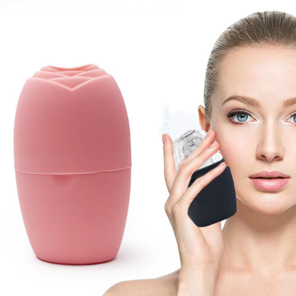 Reusable Facial Massager Beauty Skin Care Tools Ice Cube Trays Upgraded Ice Mold  Eyes and Neck