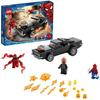 Lego® Marvel Spider-man 76173 and Ghost Rider Vs Carnage with a Buildable Car and Minifigures, Superhero Game