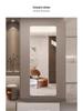 Self-Adhesive HD Full-Length Glass Mirror, Wall-Mounted, Explosion-Proof, Simple Style Dressing Mirror.