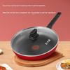 China Red 28cm Frying Pan