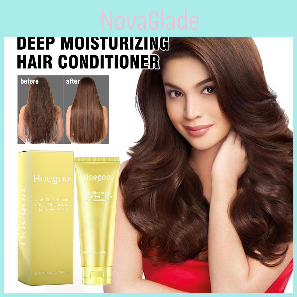 Hoegoa Multi-effect Moisturizing Hair Conditioner For Deep Repair And Frizz Control