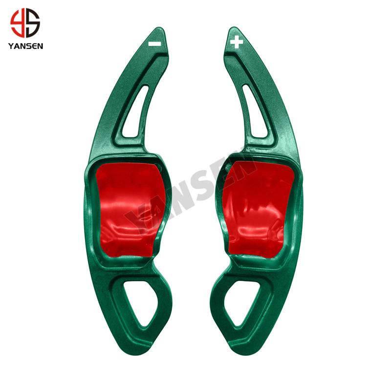 For Volkswagen VW Golf 5 6 Mk6 Mk5 Jetta GTI R20 CC R36 Scirocco Polo Carbon Fiber Wheel Shift Paddle DSG Extension Accessories